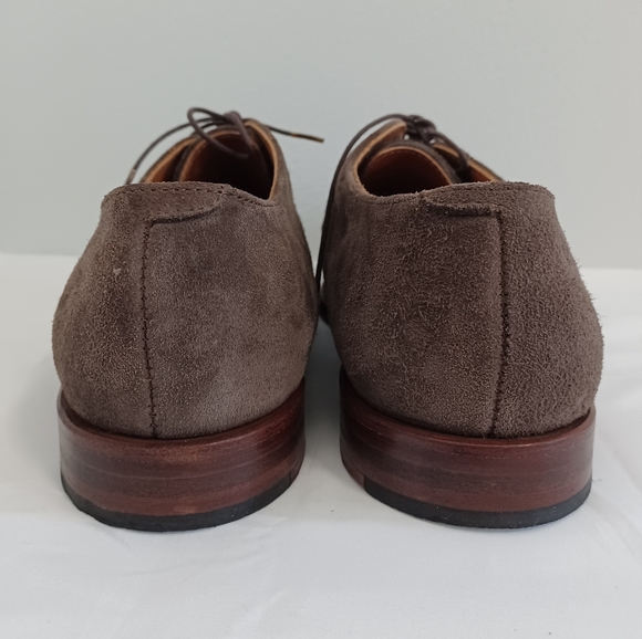 RANCOURT&CO. Loafers men\'s suede shoes size 10D made in U.S.A lace-up main image 8